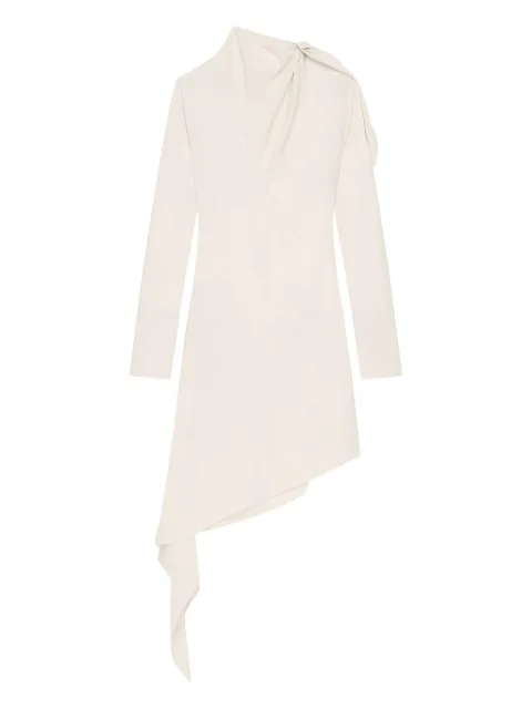 Courrèges asymmetrical long-sleeve dress