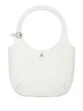 Courrèges Holy half-moon handbag - Neutrals