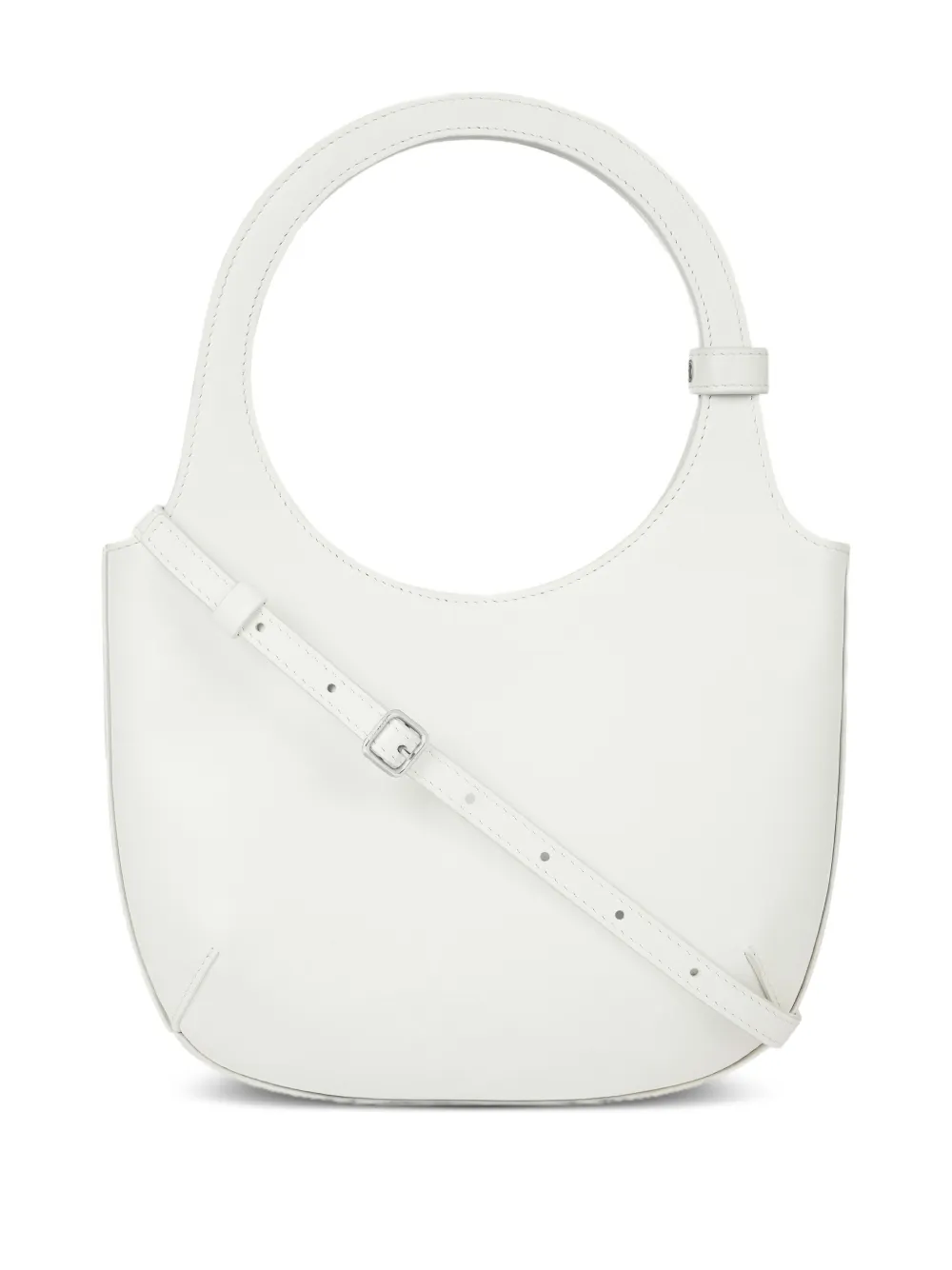 Courrèges Holy handtas met halve maan Beige