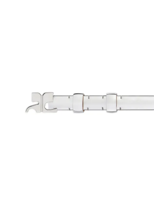 【関税込み】Ac Mirror Belt - Courreges - Leather - Silver AC SUEDE BELT 25MM - courrèges