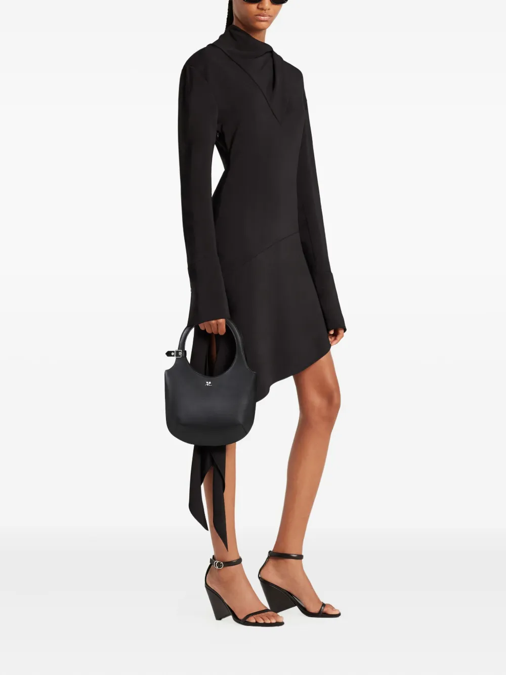 Courrèges Holy leather shoulder bag | Women | Image 2
