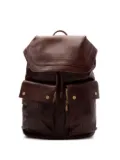 Brunello Cucinelli leather backpack - Brown