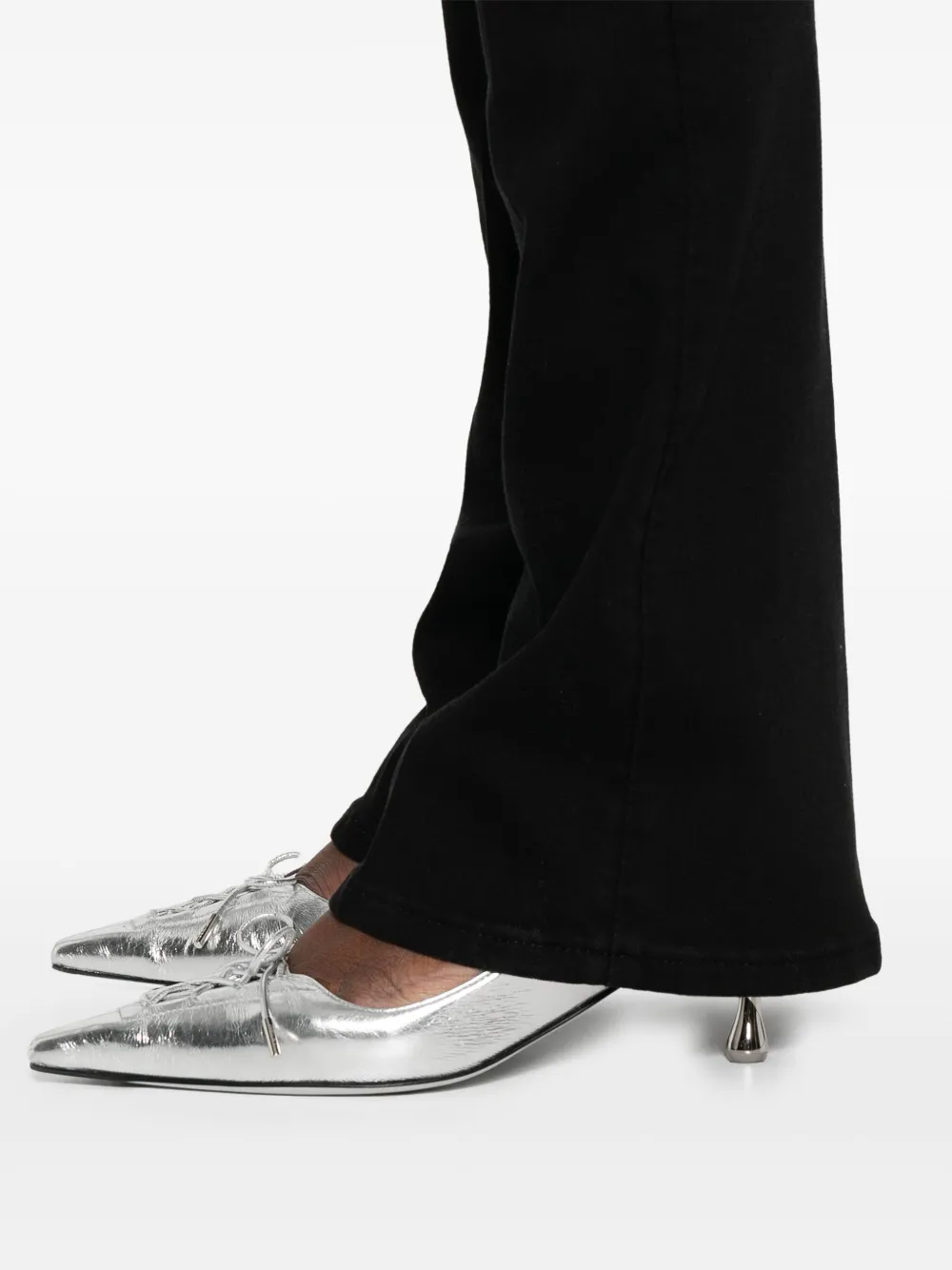 7 For All Mankind flared jeans Zwart