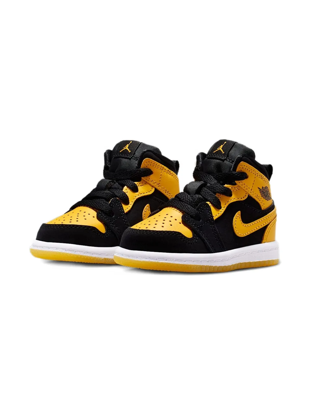 Jordan Kids Jordan 1 Mid SE sneakers Black