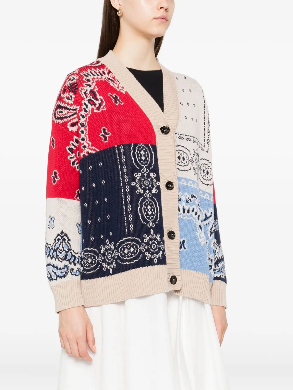 Weekend Max Mara Vest met paisley-print Beige