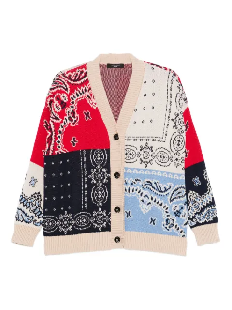 Weekend Max Mara Cardigan com padronagem paisley