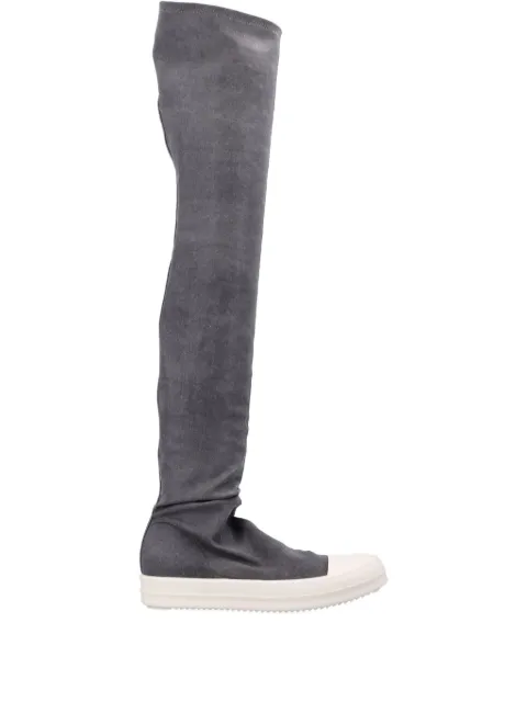 Rick Owens DRKSHDW High Socks over-the-knee suede sneakers