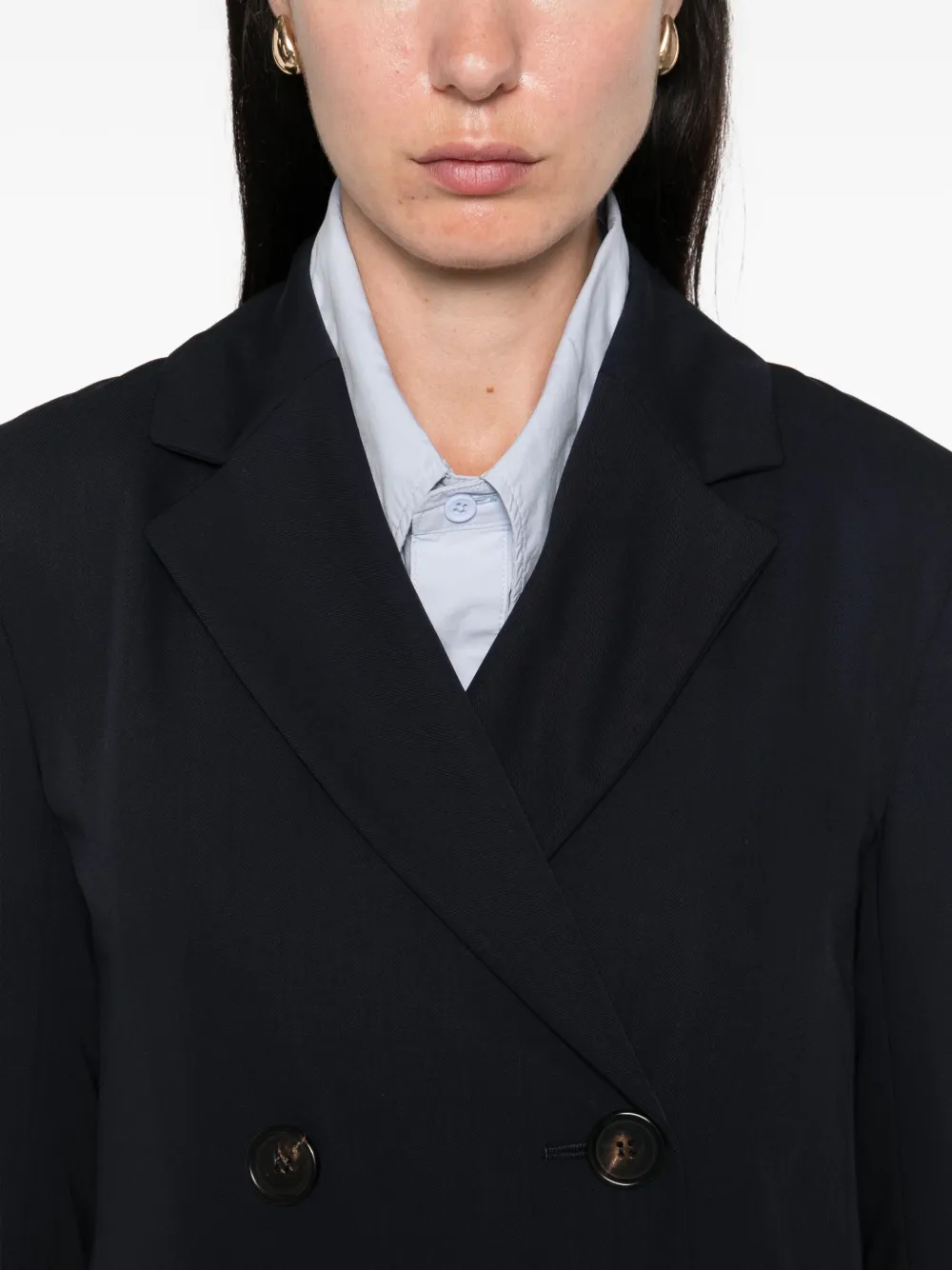 'S Max Mara double-breasted blazer Blauw