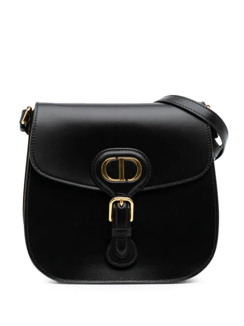 Christian Dior Pre-Owned 2021-2024 Medium Calfskin Bobby Frame Flap crossbody bag