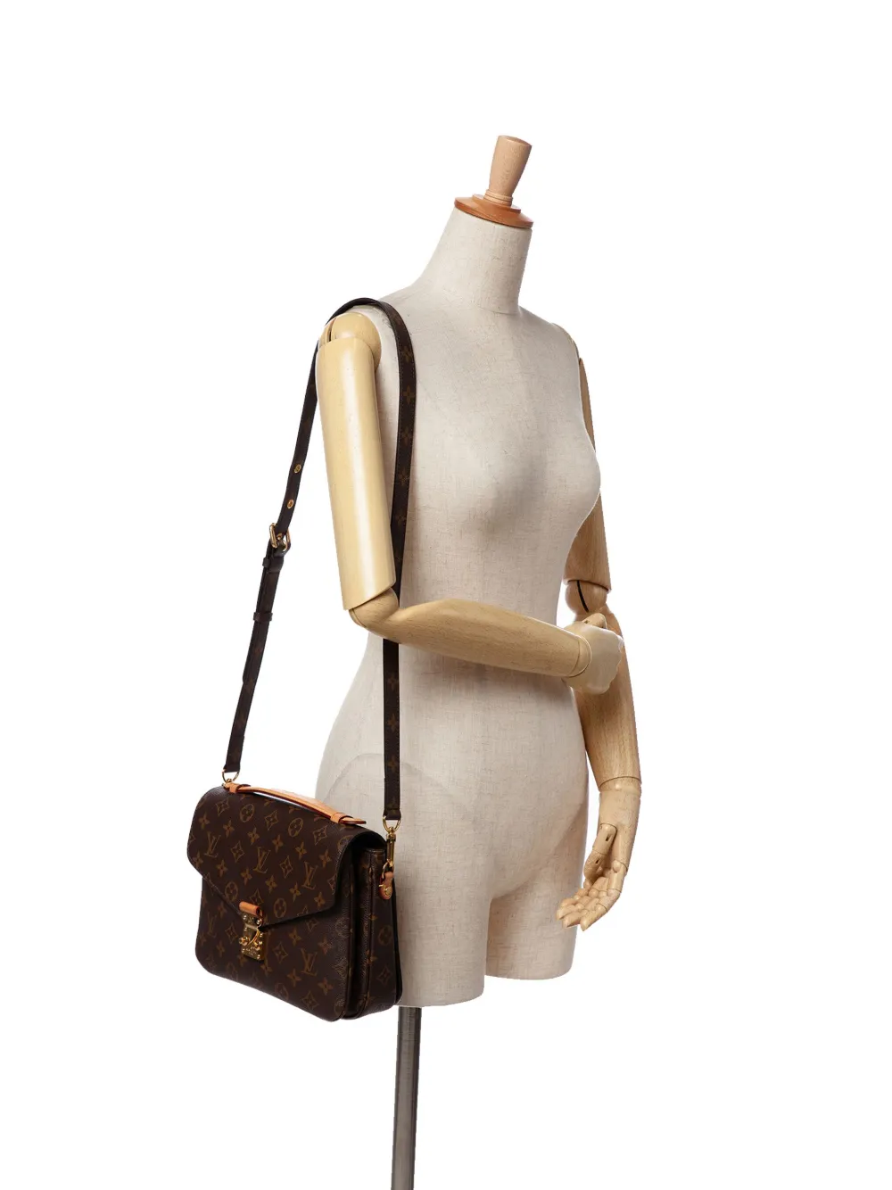 Louis Vuitton Pre-Owned 2019 Monogram Pochette Metis satchel | Pre-Owned | Image 2