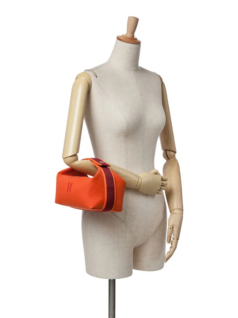 Hermès Pre-Owned 2020-2025 Small Toile Bride A Brac vanity bag | Pre-Owned | Image 2