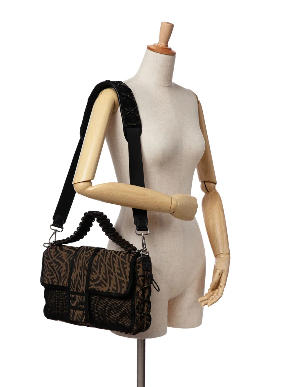 Fendi Pre-Owned bolsa satchel Vertigo Mesh Baguette grande 2021 | Estilos de archivo | Image 2