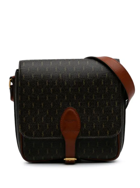 Saint Laurent Pre-Owned 2021 Medium Coated Canvas Le Monogramme Buckle crossbody bag