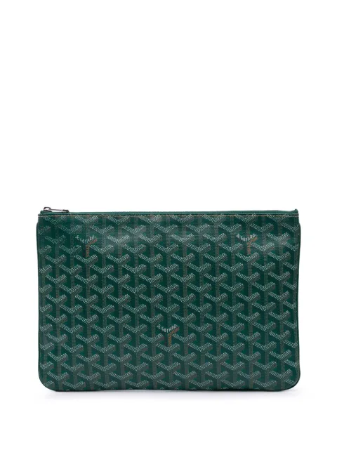 Goyard Pre-Owned 2017 Goyardine Senat MM clutch bag