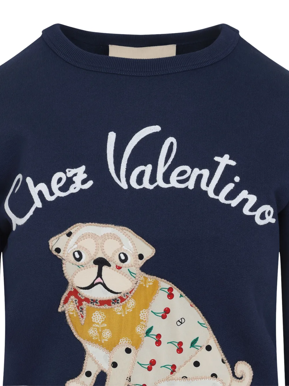 Valentino Garavani Katoenen trui Blauw