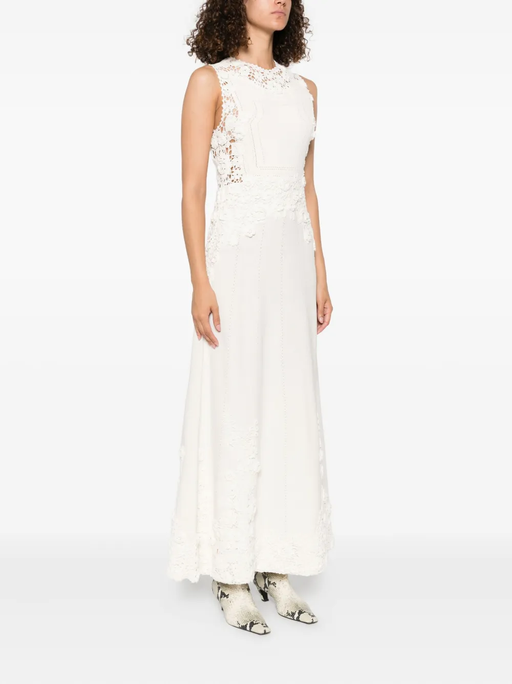 Ulla Johnson Mouwloze jurk Wit