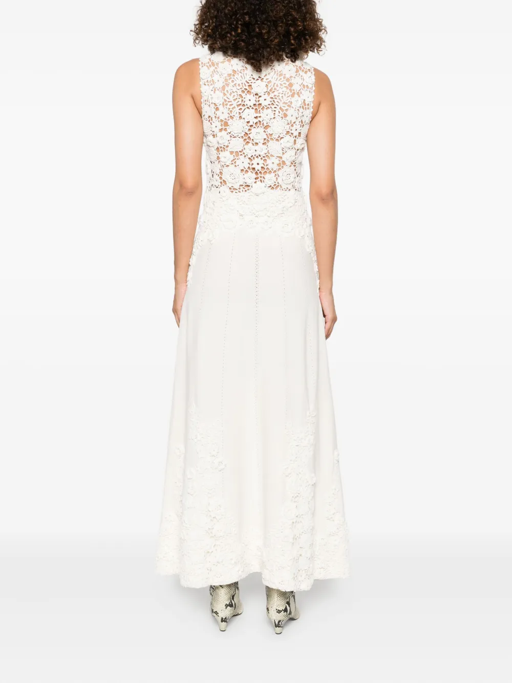 Ulla Johnson Mouwloze jurk Wit