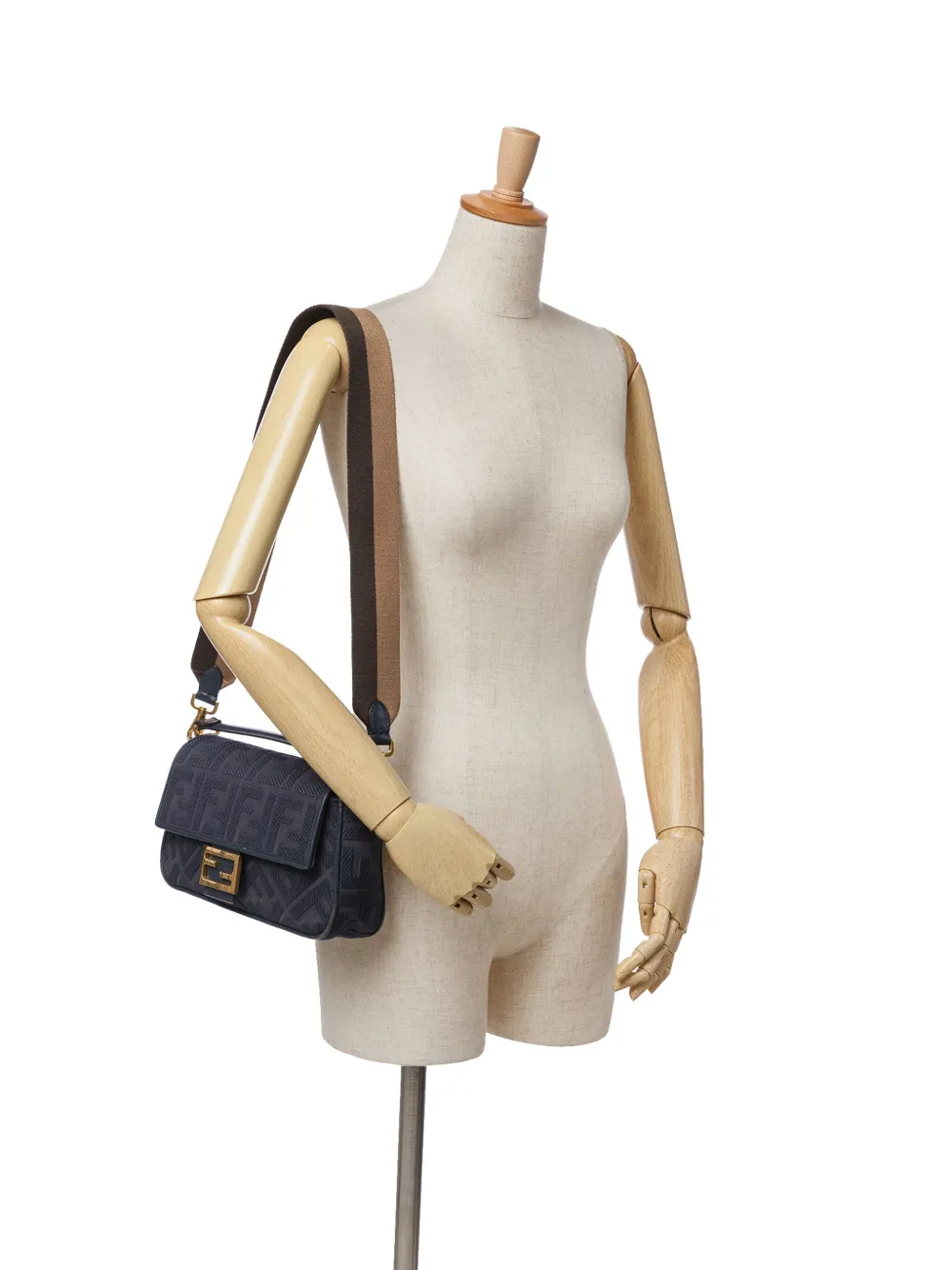 Fendi Pre-Owned 2010-2024 Zucca Embroidered Canvas Baguette satchel | Pre-Owned | Image 2