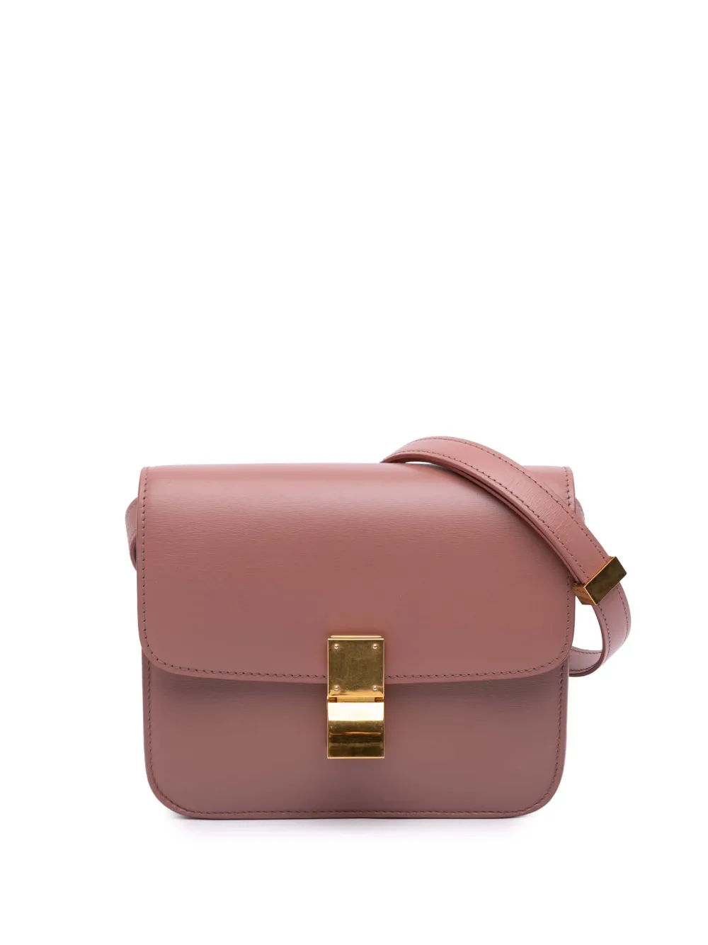 Céline Pre-Owned 2019 Teen Calfskin Classic Box crossbody bag - ピンク Céline Pre-Owned 2019 Teen Calfskin Classic Box crossbody bag - ピンク
