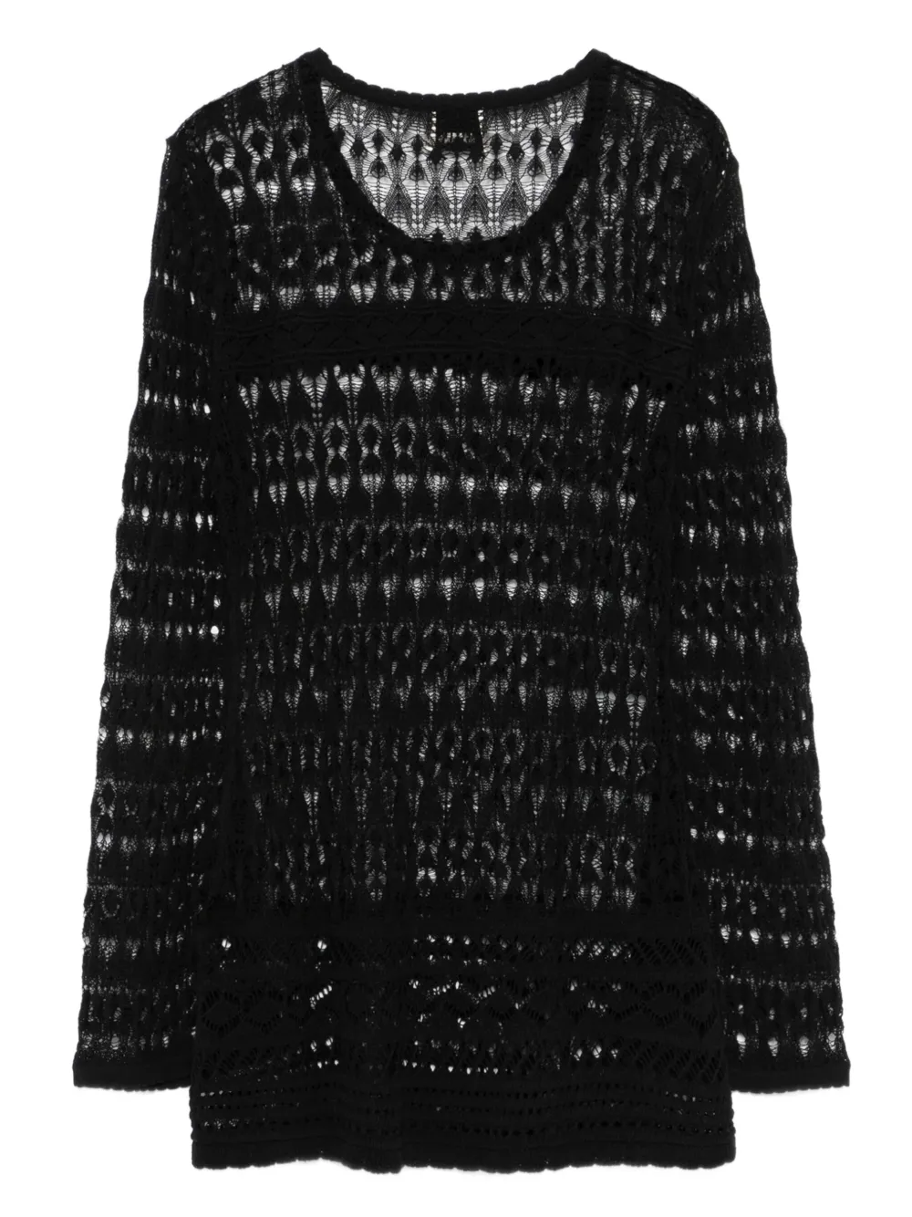ISABEL MARANT Gehaakte top Zwart