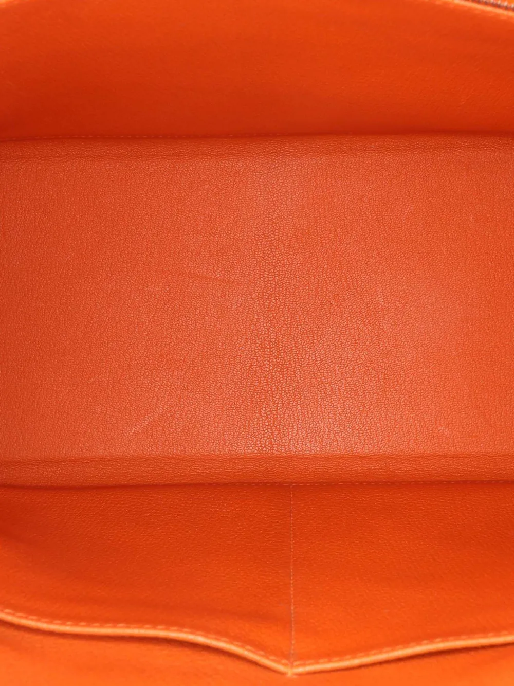 Pre-owned Hermes 2013 Togo Kelly Ii Retourne 35 Satchel
