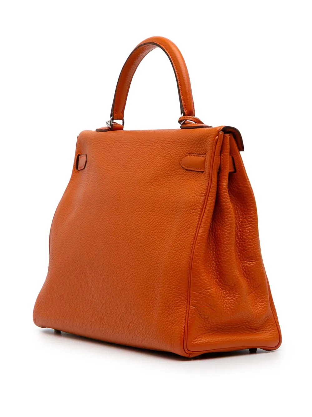 Pre-owned Hermes 2013 Togo Kelly Ii Retourne 35 Satchel