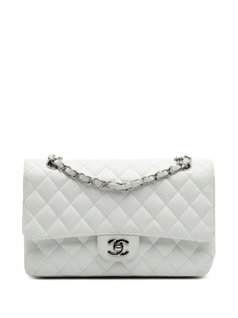 CHANEL Pre-Owned bolsa de hombro Classic Caviar Double Flap mediana 2008-2009