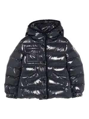 Moncler Enfant Maya フーデッド ダウンジャケット | ブラック