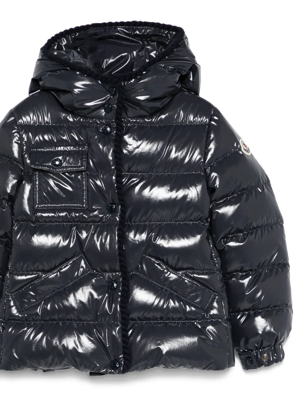 Moncler Enfant Glareins jack Blauw