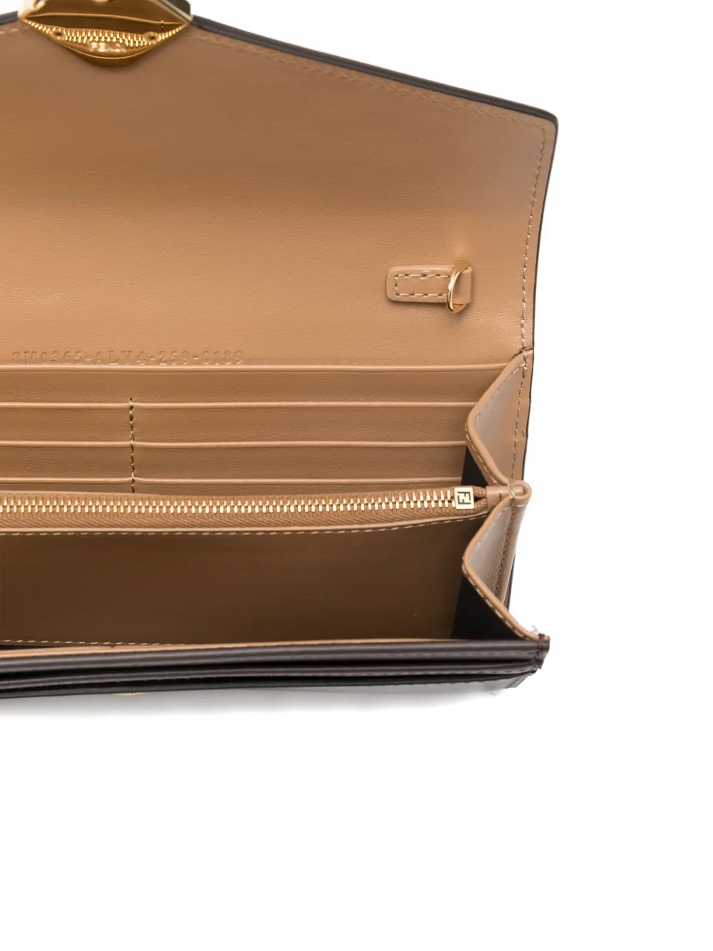 FENDI Leren tas Bruin