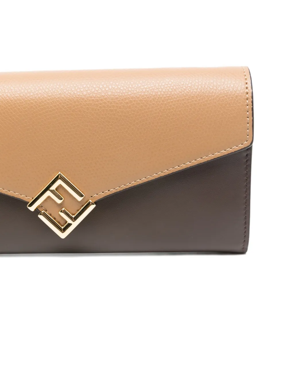 FENDI Leren tas Bruin