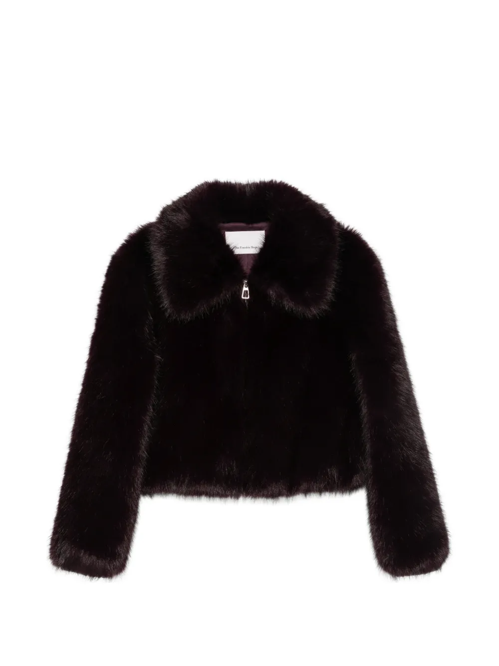 The Frankie Shop veste Hope en fourrure artificielle - Violet The Frankie Shop veste Hope en fourrure artificielle - Violet