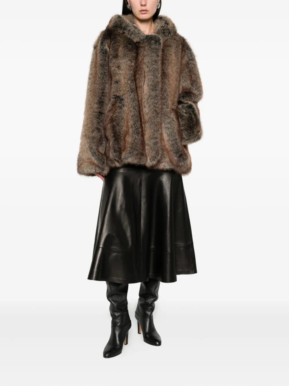 The Frankie Shop chamarra Emma con capucha | Chamarras de lana | Image 2