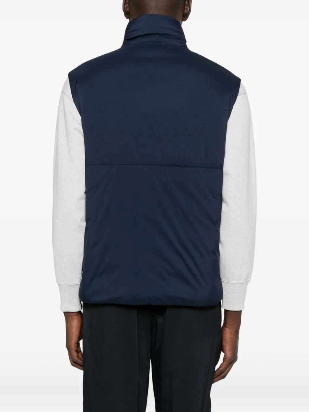 Canada Goose Lodge logo-patch quilted gilet Blauw