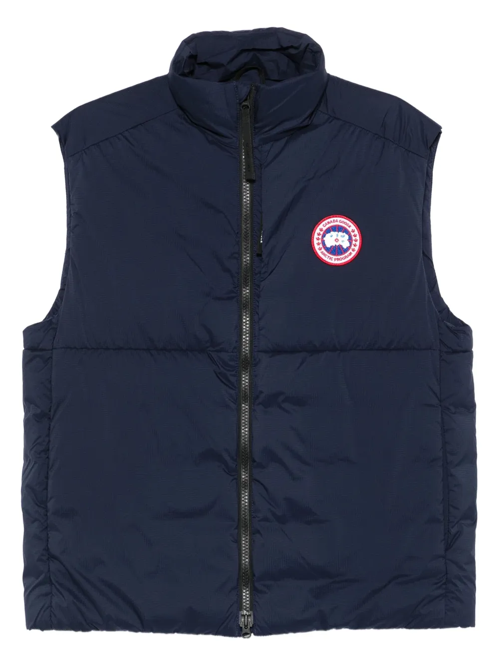 Canada Goose Lodge logo-patch quilted gilet Blauw
