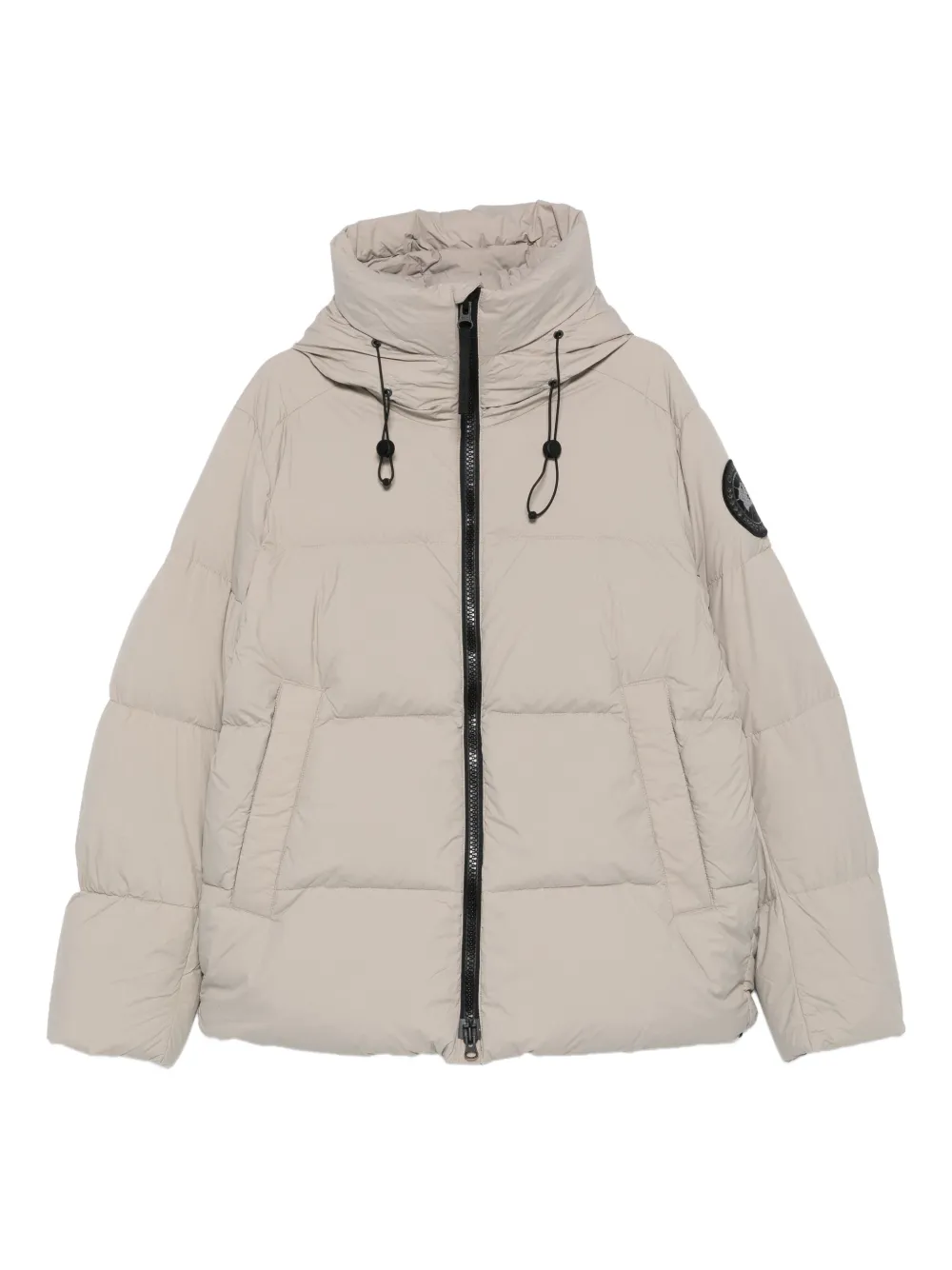 Canada Goose Crofton hooded puffer jacket | Neutrals | Image 1