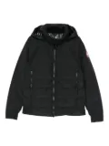 Canada Goose logo-patch padded jacket - Black