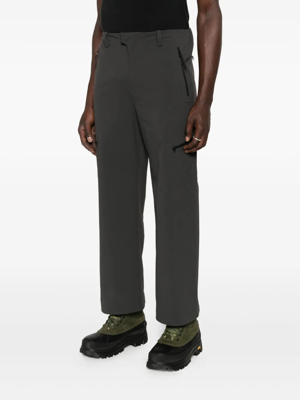 Hiking Patrol Softshell broek met ritszak Grijs