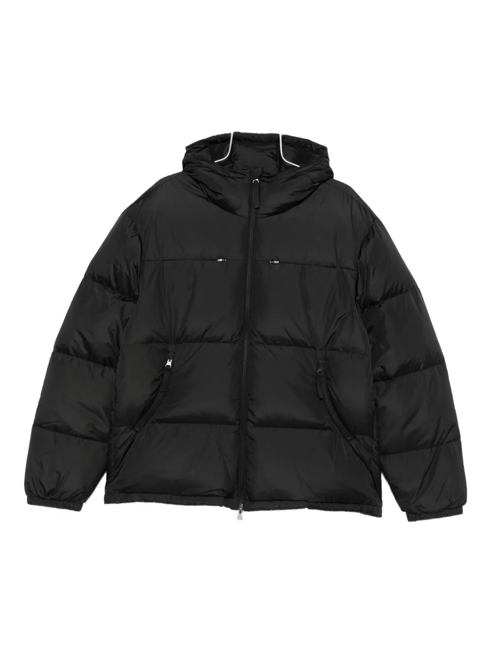Hiking Patrol Element hooded padded jacket | Black | Image 1