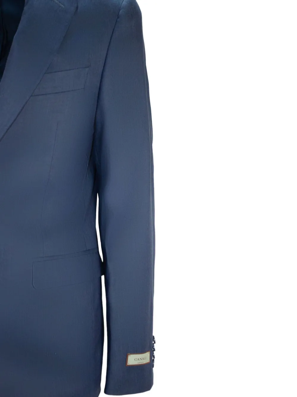 Canali double-breasted suit Blauw