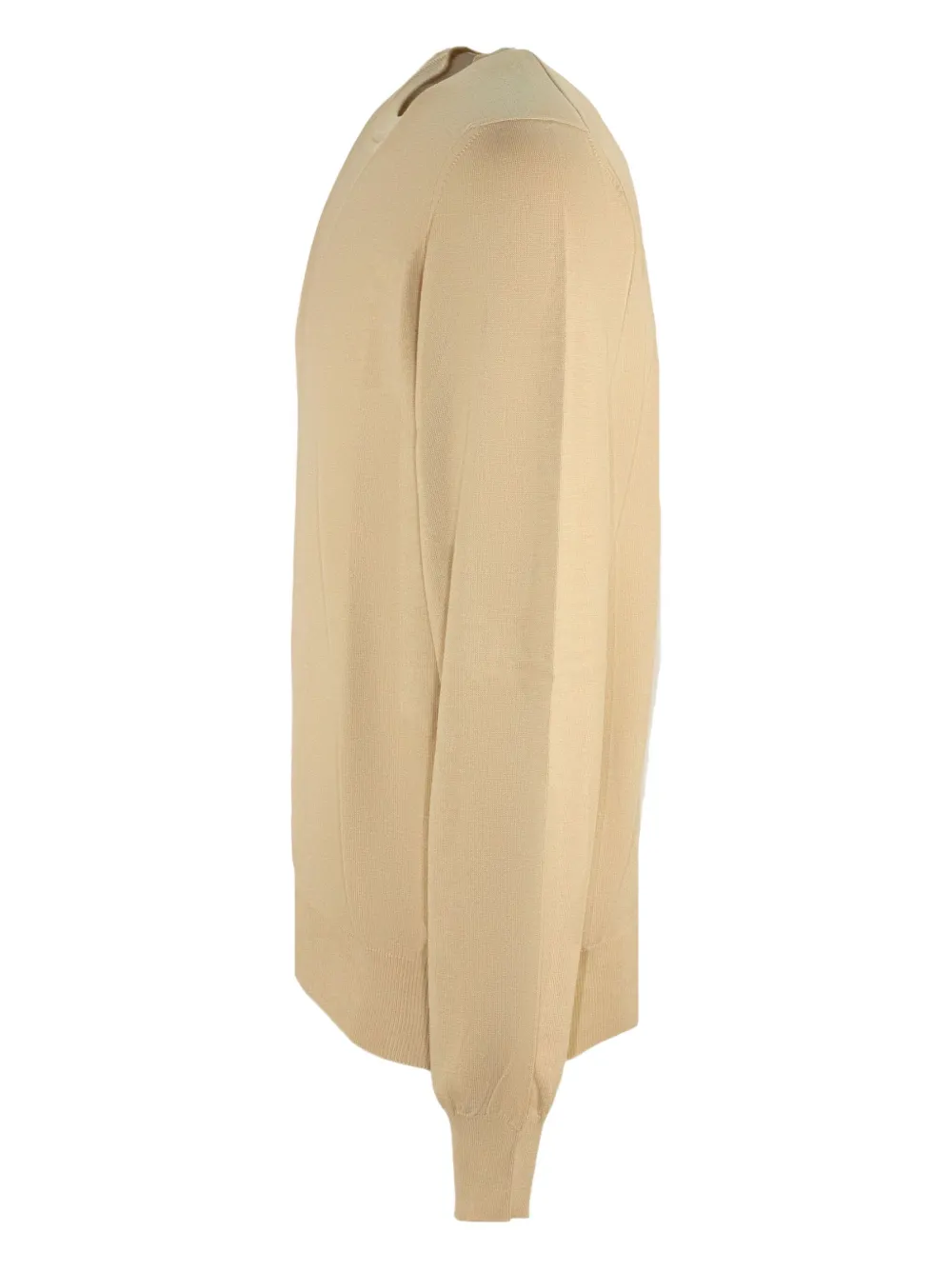 Canali Trui met ronde hals Beige