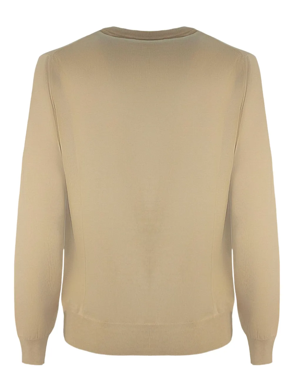 Canali Trui met ronde hals - Beige