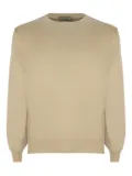 Canali crew-neck sweater - Neutrals