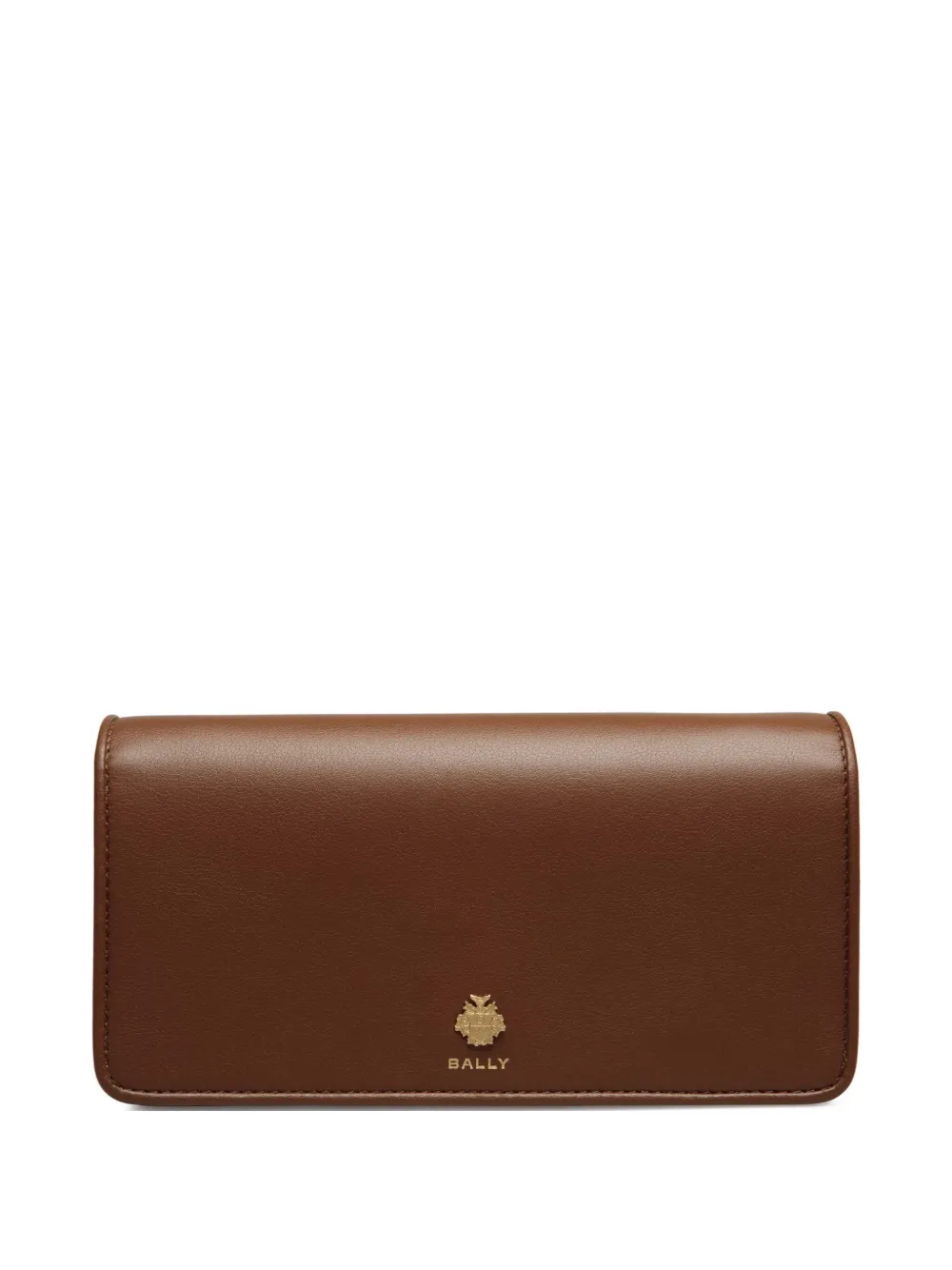 Bally crest-embellished leather cross body bag | Brown | Image 1