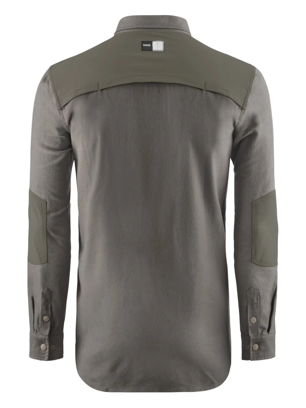 Pedaled panelled long-sleeve shirt | Image 2
