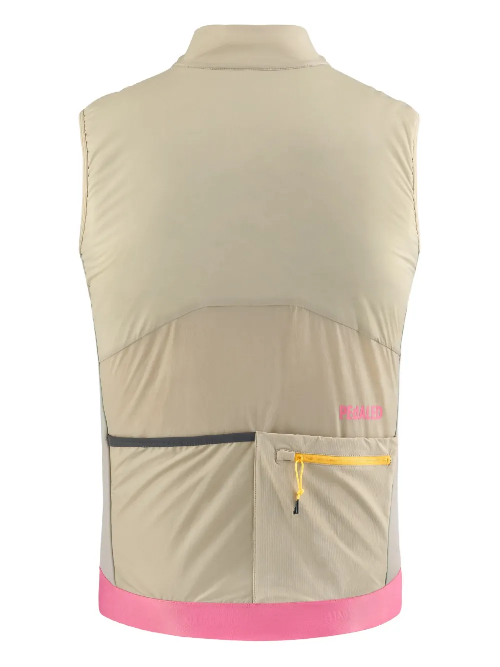 Pedaled colour-block zip-fastening vest | Jaquetas esportivas & corta-vento | Image 2