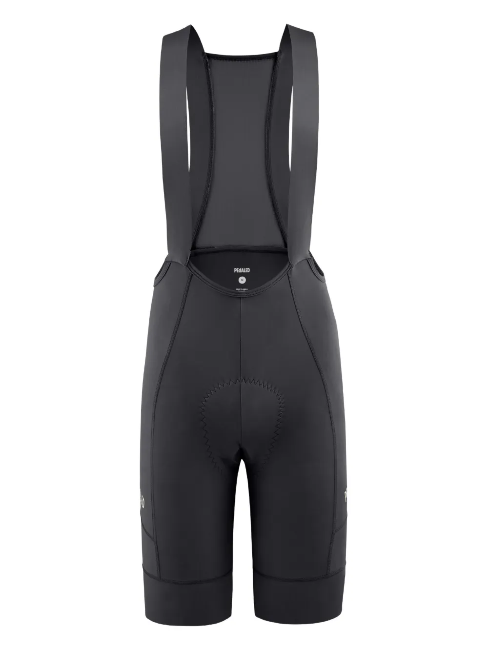 Pedaled Fietsshorts met bies Zwart