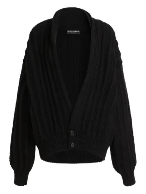 Dolce & Gabbana カーディガン Dolce & Gabbana Cardigan with shimmering buttons | Women's
