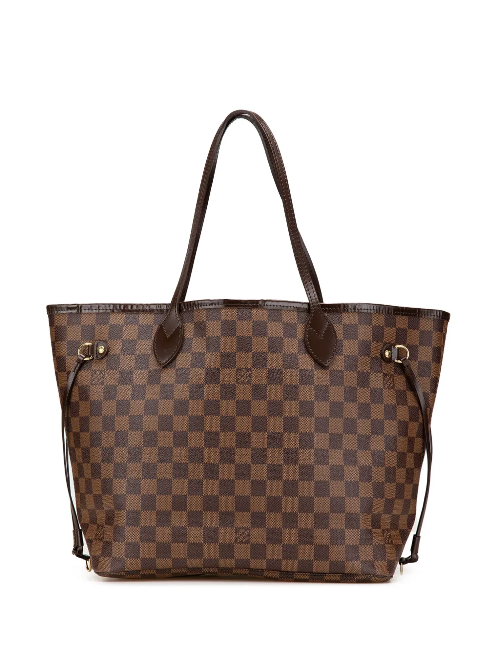 Louis Vuitton Pre-Owned 2009 Damier Ebene Neverfull MM tote bag - ブラウン Louis Vuitton Pre-Owned 2009 Damier Ebene Neverfull MM tote bag - ブラウン