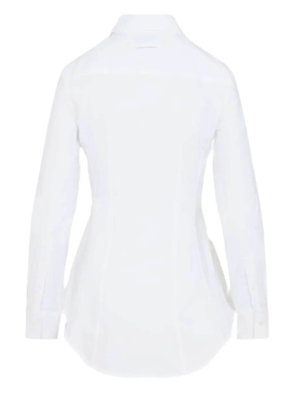 Jean Paul Gaultier Blouse met ceintuur Wit